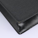 LOUIS VUITTON Epi Sac Plat Hand Bag Black M59082 LV Auth 112912-17