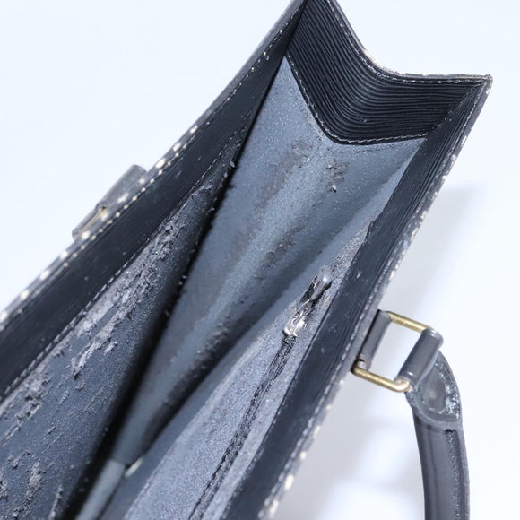LOUIS VUITTON Epi Sac Plat Hand Bag Black M59082 LV Auth 112912