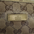 GUCCI GG Crystal Shoulder Bag Beige 197953 Auth 112921-17