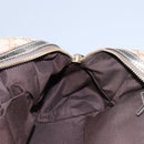 GUCCI Bamboo GG Canvas Hand Bag 2way Beige Auth 112922-23