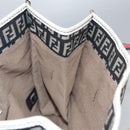 FENDI Zucchino Canvas Hand Bag Black Auth 112924-18