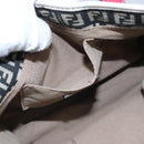 FENDI Zucchino Canvas Hand Bag Black Auth 112924-20