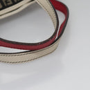 FENDI Zucchino Canvas Hand Bag Black Auth 112924-7