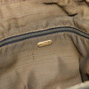 FENDI Zucca Canvas Vanity Pouch Brown Black gold Auth 112925-20