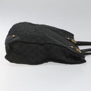 GUCCI GG Canvas Tote Bag Black 120898 Auth 112927-3
