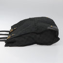 GUCCI GG Canvas Tote Bag Black 120898 Auth 112927-4