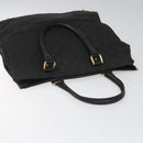 GUCCI GG Canvas Tote Bag Black 120898 Auth 112927-6
