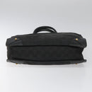 GUCCI GG Canvas Tote Bag Black 120898 Auth 112927-5