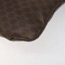 CELINE Macadam Canvas Tote Bag PVC Brown Auth 112928-10