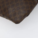 CELINE Macadam Canvas Tote Bag PVC Brown Auth 112928-16