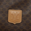 CELINE Macadam Canvas Tote Bag PVC Brown Auth 112928-17
