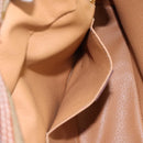 CELINE Macadam Canvas Vanity Hand Bag PVC Leather 2way Brown Auth 112929-22