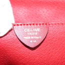 CELINE Shoulder Bag Leather Red Auth 112931-12