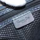 Christian Dior Trotter Canvas Hand Bag Navy Auth 112936-18