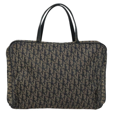 Christian Dior Trotter Canvas Hand Bag Navy Auth 112936 - 0
