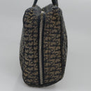 Christian Dior Trotter Canvas Hand Bag Navy Auth 112936-3