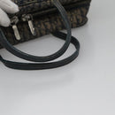 Christian Dior Trotter Canvas Hand Bag Navy Auth 112936-7