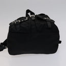 PRADA Backpack Nylon Black Auth 112941V-5