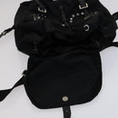 PRADA Backpack Nylon Black Auth 112941V-9