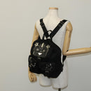 PRADA Backpack Nylon Black Auth 112941V-28