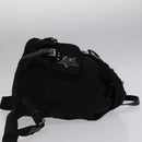 PRADA Backpack Nylon Black Auth 112941V-3