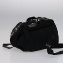 PRADA Backpack Nylon Black Auth 112941V-4