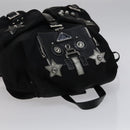 PRADA Backpack Nylon Black Auth 112941V-6