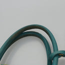 PRADA Hand Bag Nylon Green Auth 112942-9