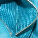 PRADA Hand Bag Nylon Green Auth 112942-26