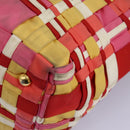 PRADA Hand Bag Nylon 2way Red Auth 112943-16