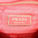 PRADA Hand Bag Nylon 2way Red Auth 112943-18