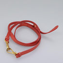 PRADA Hand Bag Nylon 2way Red Auth 112943-26