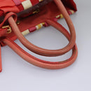 PRADA Hand Bag Nylon 2way Red Auth 112943-7