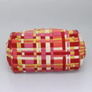 PRADA Hand Bag Nylon 2way Red Auth 112943-5