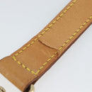 LOUIS VUITTON Adjustable Shoulder Strap Leather 36.6""-43.7"" Beige Auth 112950-18