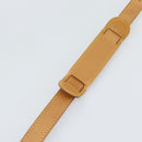 LOUIS VUITTON Adjustable Shoulder Strap Leather 36.6""-43.7"" Beige Auth 112950-19