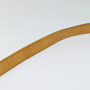 LOUIS VUITTON Adjustable Shoulder Strap Leather 36.6""-43.7"" Beige Auth 112950-3