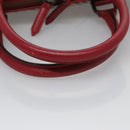 BURBERRY Nova Check Hand Bag Canvas Beige Auth 112951-7