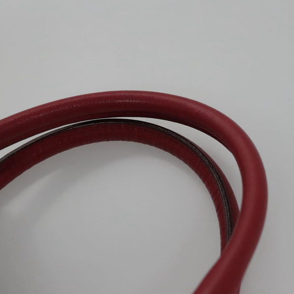 BURBERRY Nova Check Hand Bag Canvas Beige Auth 112951