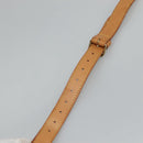 LOUIS VUITTON Adjustable Shoulder Strap Leather 36.2""""""""-43.3"""""""" Beige Auth 112956-9