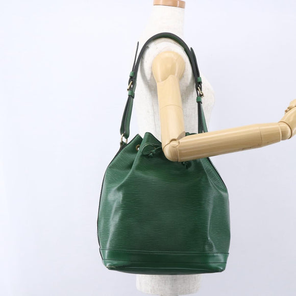 LOUIS VUITTON Epi Noe Shoulder Bag Green M44004 LV Auth 112997