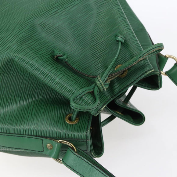 LOUIS VUITTON Epi Noe Shoulder Bag Green M44004 LV Auth 112997