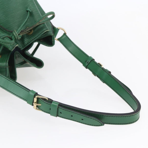 LOUIS VUITTON Epi Noe Shoulder Bag Green M44004 LV Auth 112997