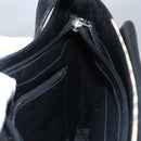 BURBERRY Nova Check Shoulder Bag Canvas Beige Black Auth 113000-18