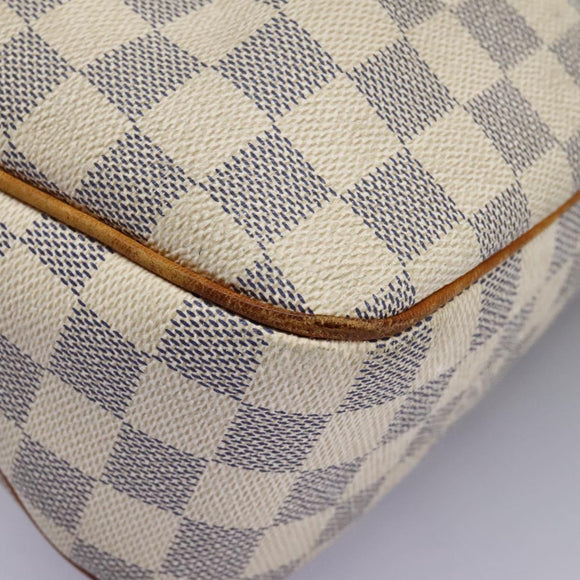 LOUIS VUITTON Damier Azur Siracusa PM Shoulder Bag N41113 LV Auth 113002