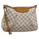 LOUIS VUITTON Damier Azur Siracusa PM Shoulder Bag N41113 LV Auth 113002-1