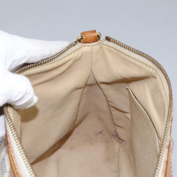 LOUIS VUITTON Damier Azur Siracusa PM Shoulder Bag N41113 LV Auth 113002