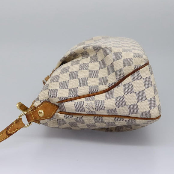 LOUIS VUITTON Damier Azur Siracusa PM Shoulder Bag N41113 LV Auth 113002