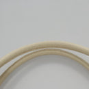 Salvatore Ferragamo Gancini Basket Bag Rattan Leather Brown gold Auth 113007-10