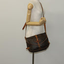 LOUIS VUITTON Monogram Saumur 30 Shoulder Bag M42256 LV Auth 113014-28